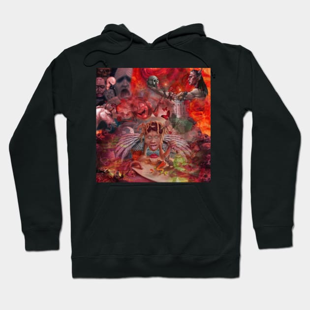 AbstractArt Hoodie by ziharboy59
